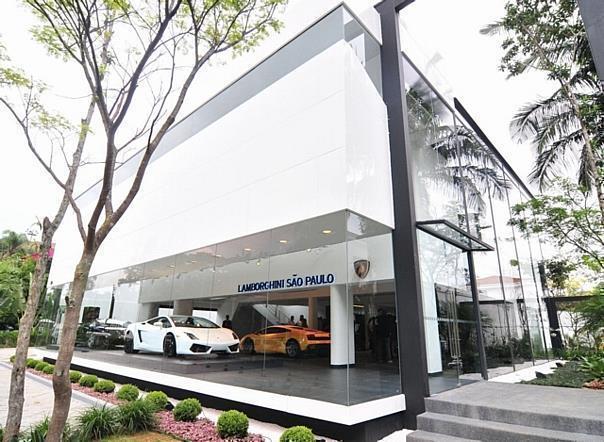 Neuer Showroom in Sao Paulo. Foto: Lamborghini/auto-reporter